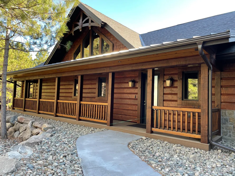 Clamshell Lake Timber Frame by Katie Kottke Interiors - Photo 25