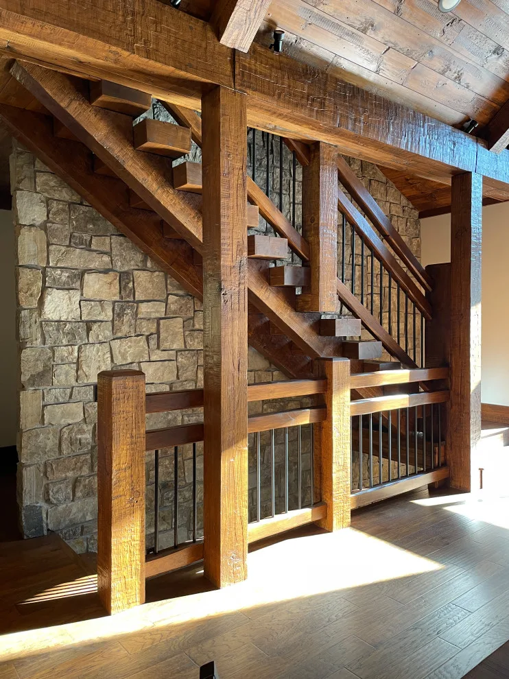 Clamshell Lake Timber Frame by Katie Kottke Interiors - Photo 7