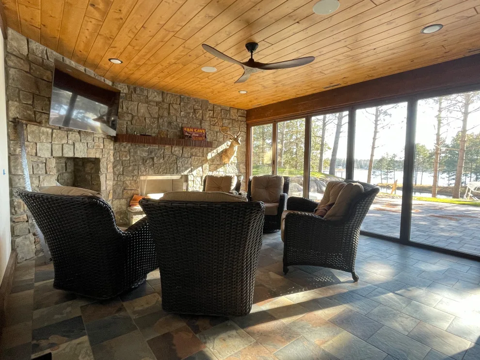 Clamshell Lake Timber Frame by Katie Kottke Interiors - Photo 8