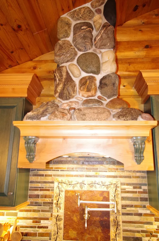 Rustic Log Home with Traditional Touches by By Design EM - Photo 5