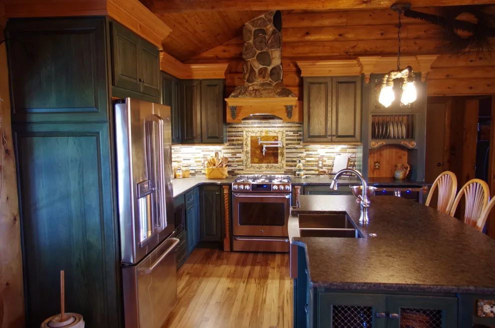 Rustic Log Home with Traditional Touches by By Design EM - Photo 7