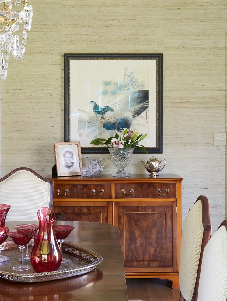 Classic Dining Room in Lake Forest by Tina Dann-Fenwick Interiors - Photo 7