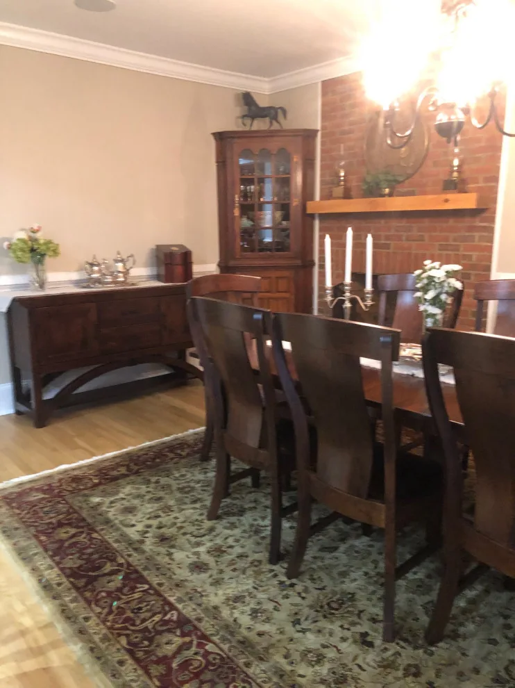 Classic Farmhouse Dining Area by Panache` Interiors-Woodstock GA - Photo 2