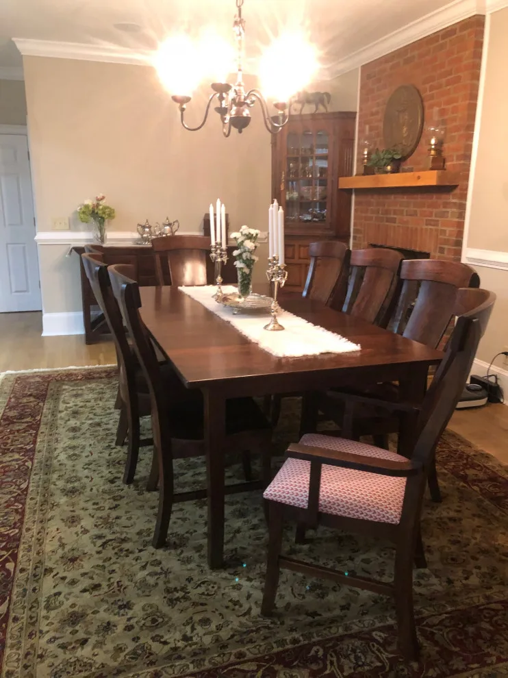 Classic Farmhouse Dining Area by Panache` Interiors-Woodstock GA - Photo 3