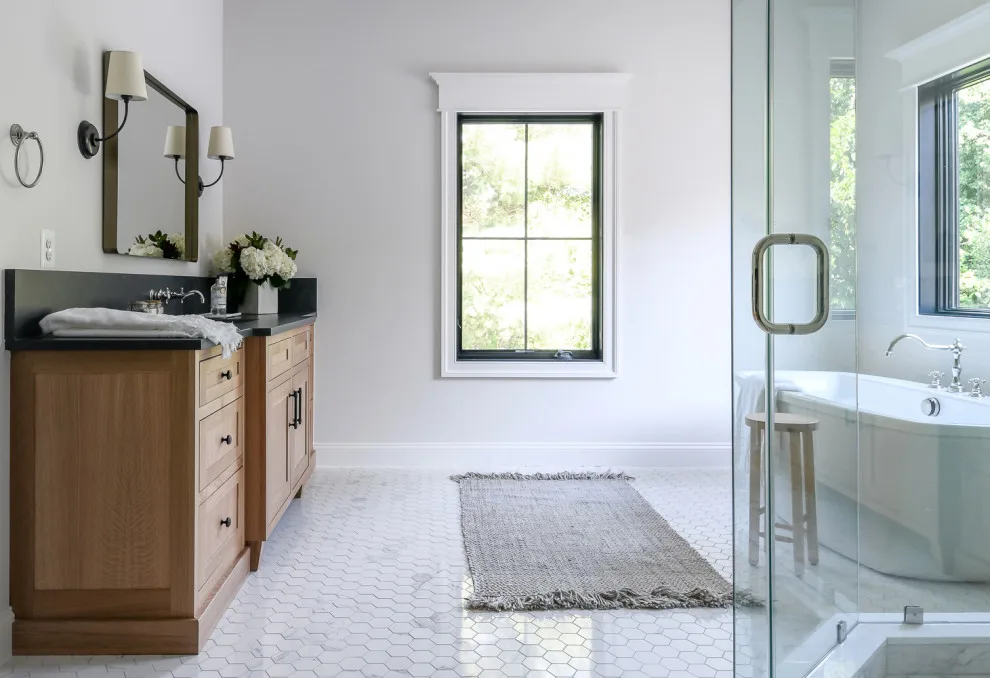 Modern Farmhouse New Build by Amy Peltier Interior Design & Home - Photo 4