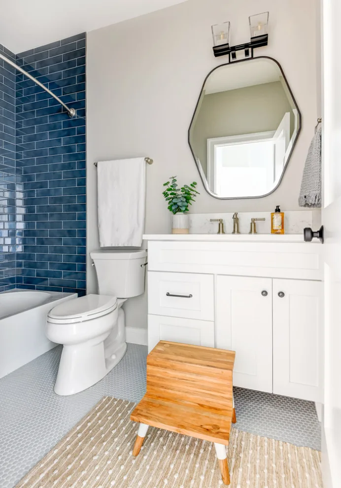 Modern Farmhouse New Build by Amy Peltier Interior Design & Home - Photo 7