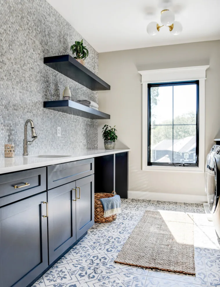 Modern Farmhouse New Build by Amy Peltier Interior Design & Home - Photo 6