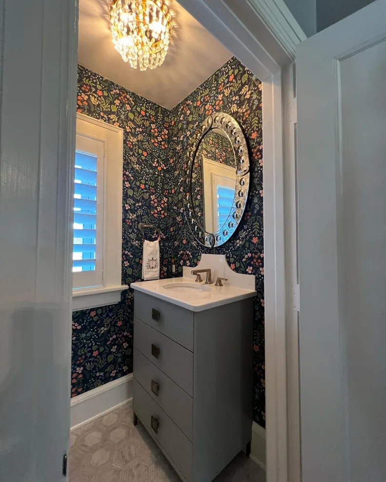 Classic Powder Room by Alexander Von Ahsen - Photo 2