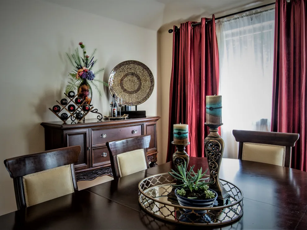 Transitional dining area by Annmari's Design, LLC - Photo 2