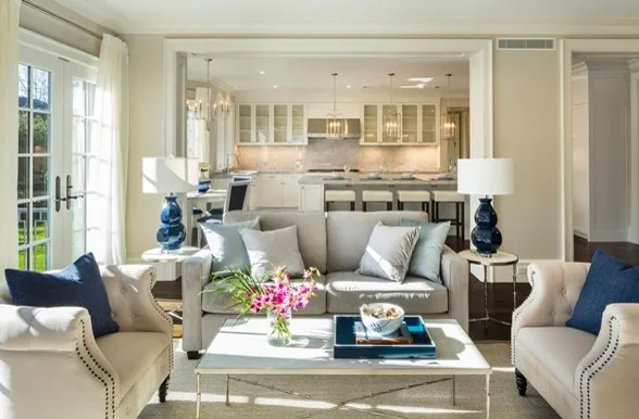 Transitional White Kitchen Style by DLT Interiors-Debbie Travin - Photo 2