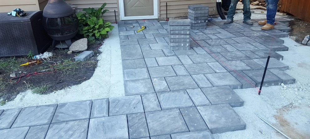 Stone Patio by RH Hilarios Landscaping LLC - Photo 9