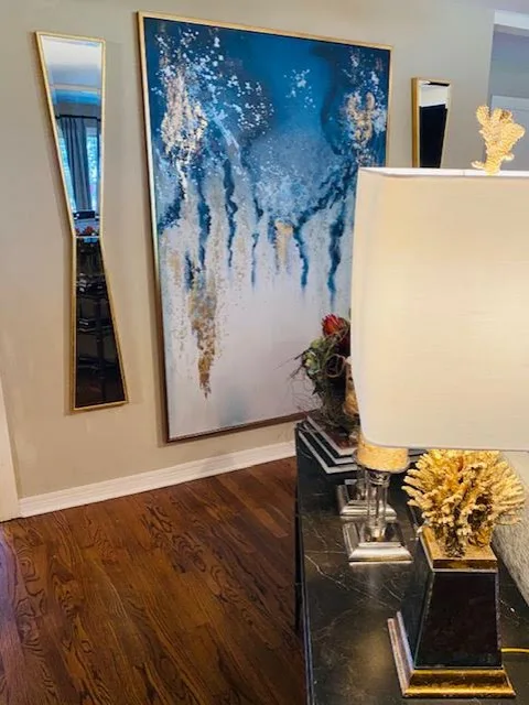 Transitional Lounge Area by Melanie Leeds Design - Photo 10