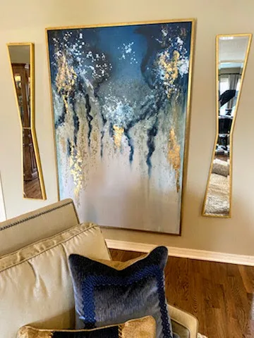 Transitional Lounge Area by Melanie Leeds Design - Photo 13
