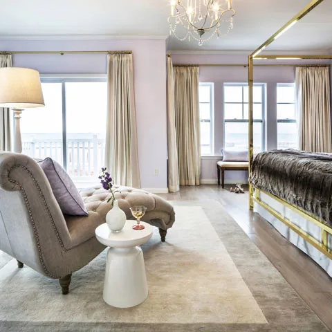 Master Bedroom Design for Transitioning Spaces by DLT Interiors-Debbie Travin - Photo 2