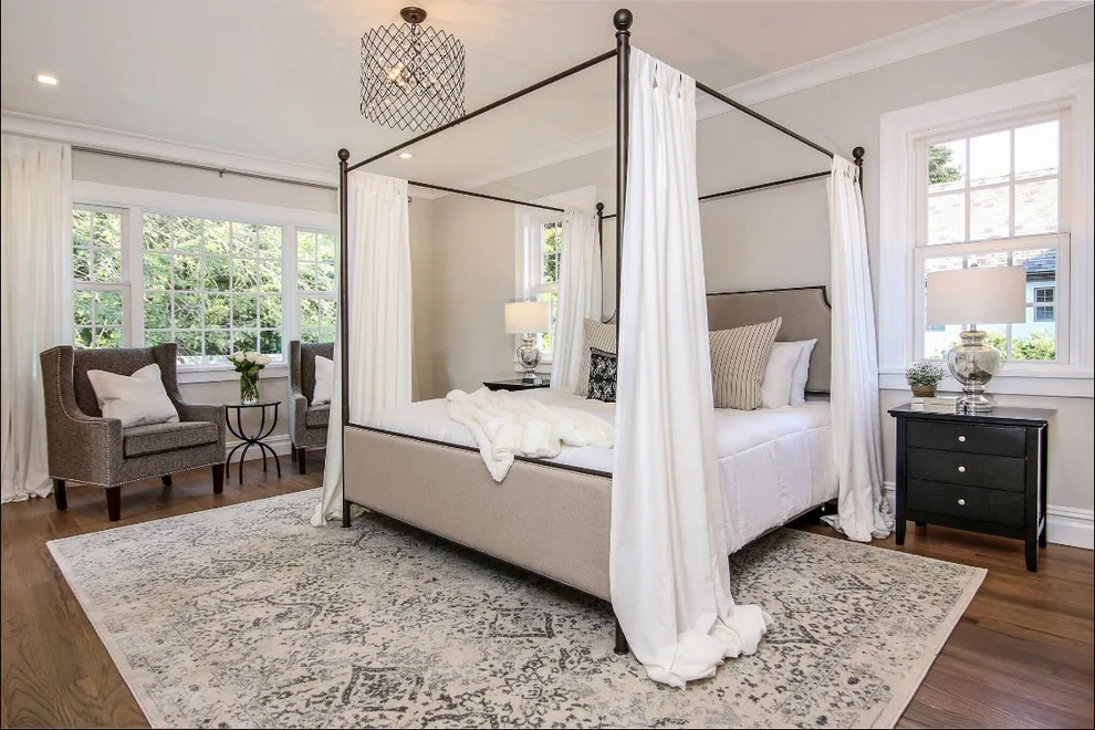 Master Bedroom Design for Transitioning Spaces by DLT Interiors-Debbie Travin - Photo 6