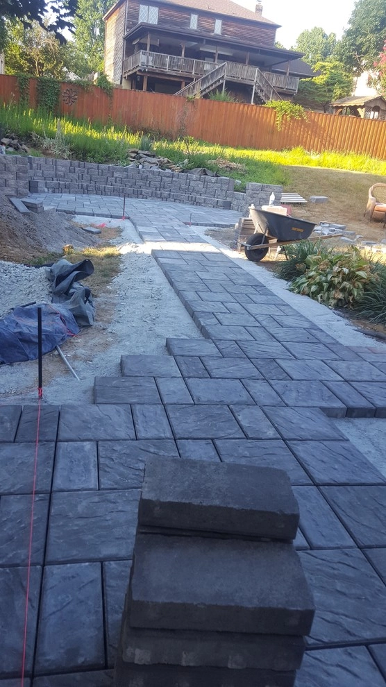 Stone Patio by RH Hilarios Landscaping LLC - Photo 4