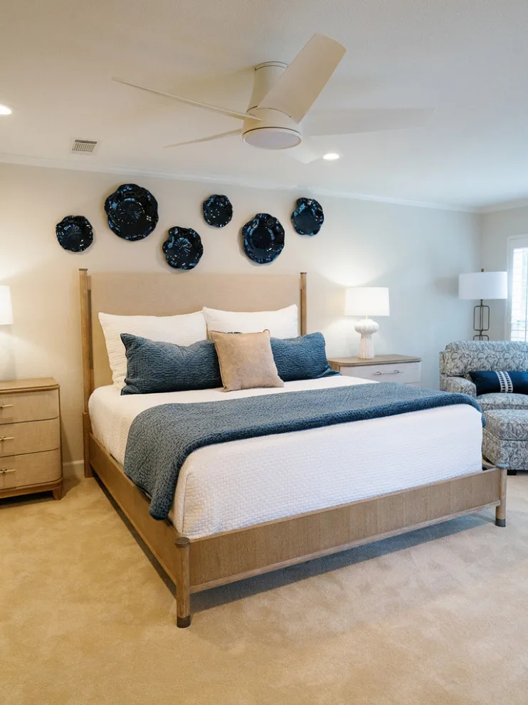 Master Bedroom Makeover by Just The Thing Decorating, Staging, And Windows - Photo 17