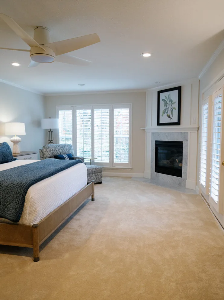 Master Bedroom Makeover by Just The Thing Decorating, Staging, And Windows - Photo 2