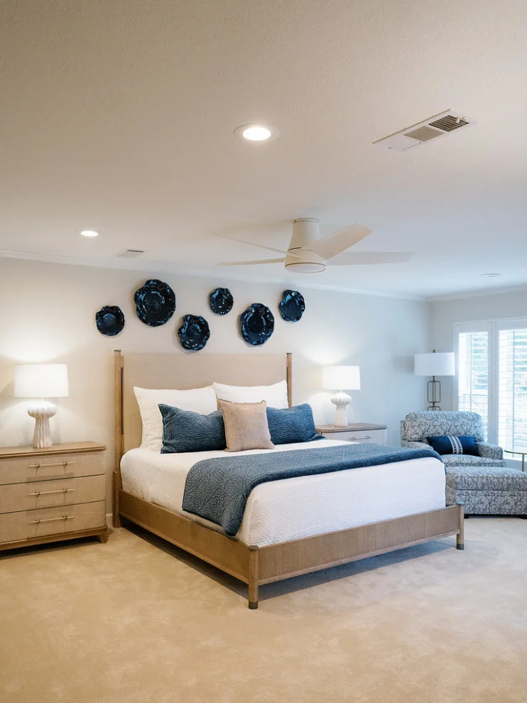 Master Bedroom Makeover by Just The Thing Decorating, Staging, And Windows - Photo 3