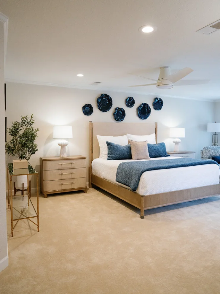 Master Bedroom Makeover by Just The Thing Decorating, Staging, And Windows - Photo 9