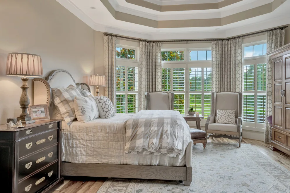 Elegant Interiors - Transitional Master Suite by Panache` Interiors-Woodstock GA - Photo 2