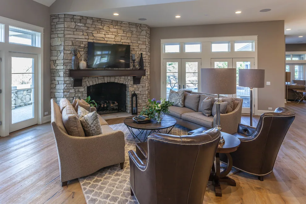 Transitional Renovation by Gallery Interiors And Rockford Kitchen Design - Photo 26