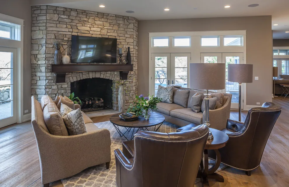 Transitional Renovation by Gallery Interiors And Rockford Kitchen Design - Photo 20