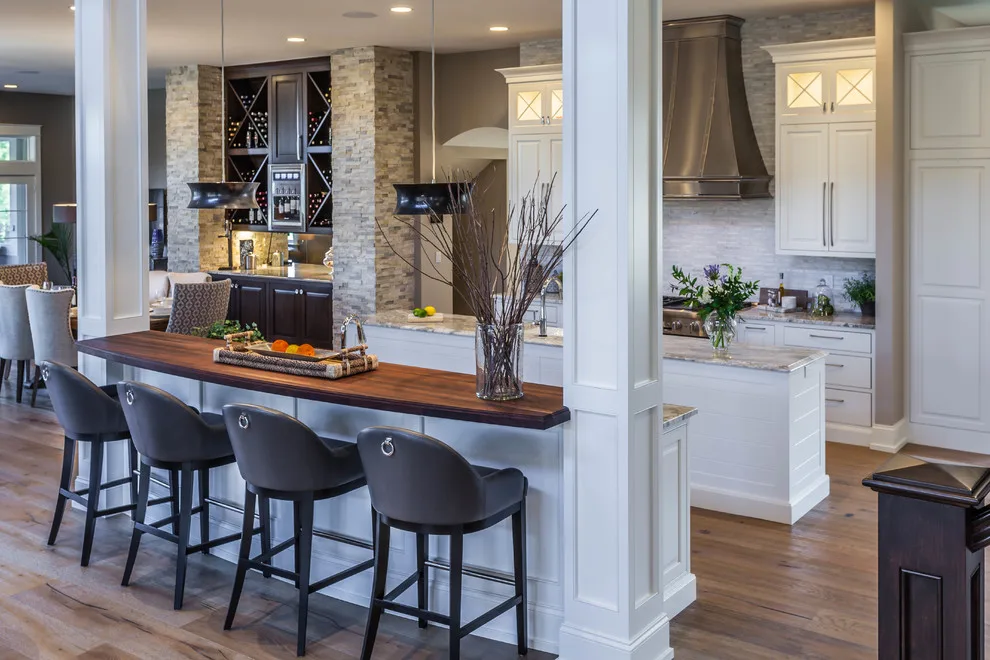 Transitional Renovation by Gallery Interiors And Rockford Kitchen Design - Photo 13