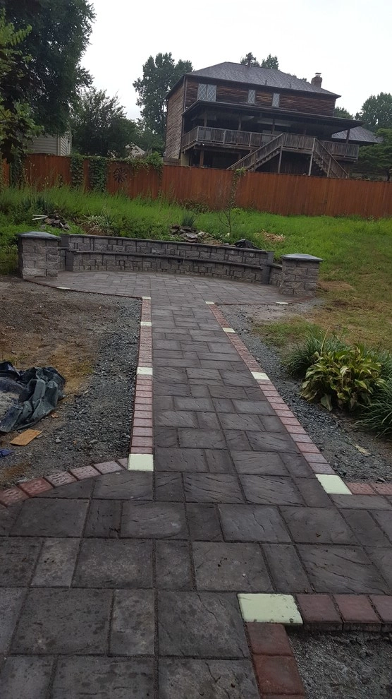 Stone Patio by RH Hilarios Landscaping LLC - Photo 6