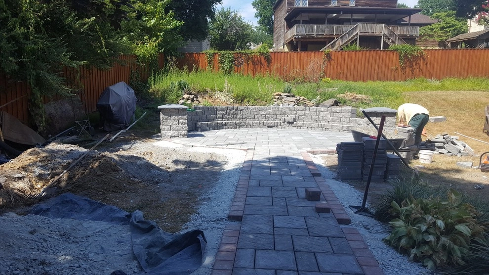 Stone Patio by RH Hilarios Landscaping LLC - Photo 17