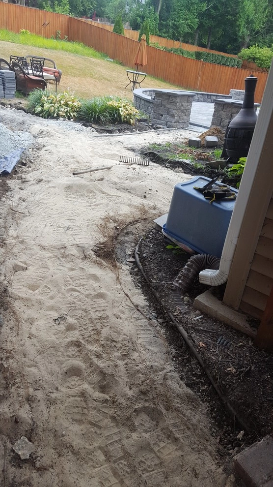 Stone Patio by RH Hilarios Landscaping LLC - Photo 7