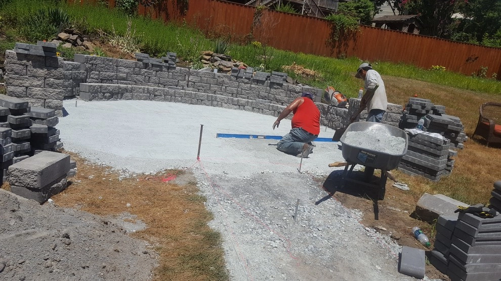 Stone Patio by RH Hilarios Landscaping LLC - Photo 11