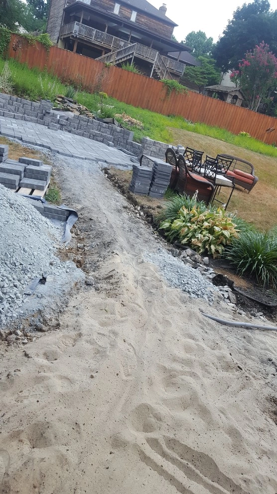 Stone Patio by RH Hilarios Landscaping LLC - Photo 14