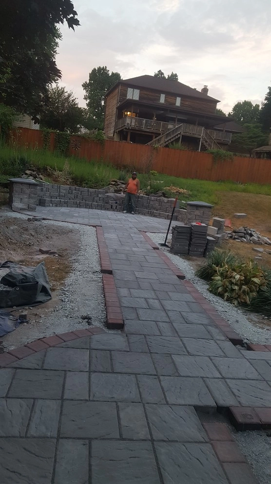 Stone Patio by RH Hilarios Landscaping LLC - Photo 22