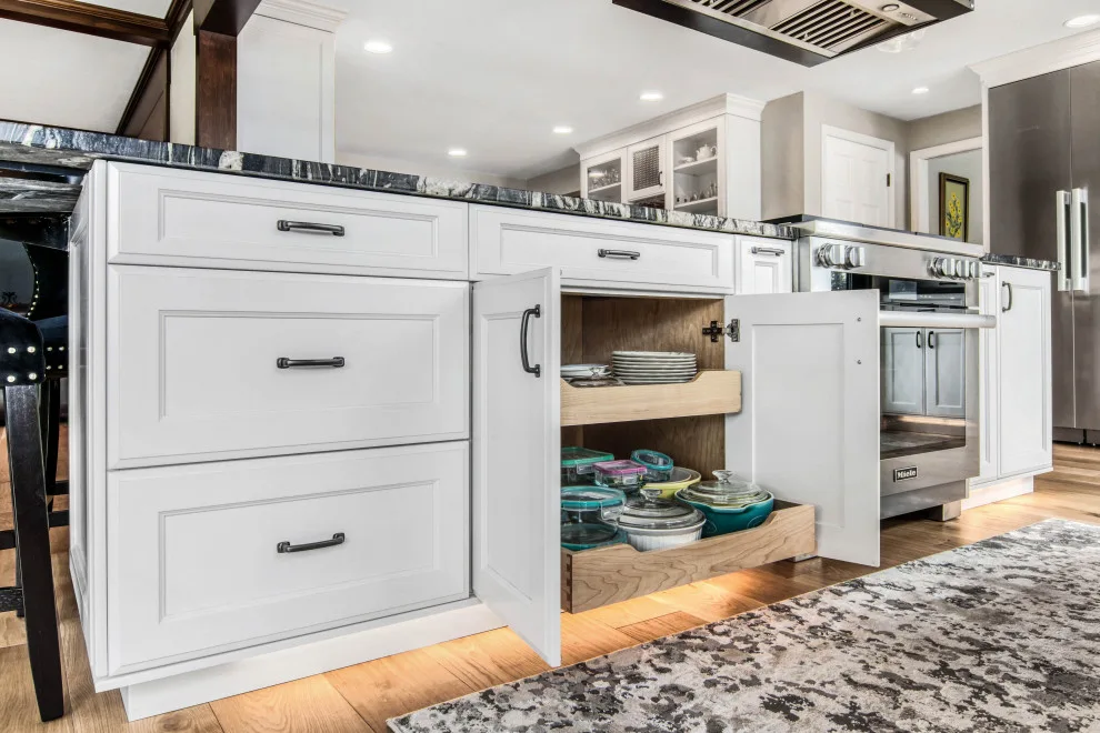Renovation of a Tudor Style Kitchen by Michelle Lawrence Interior Design - Photo 9