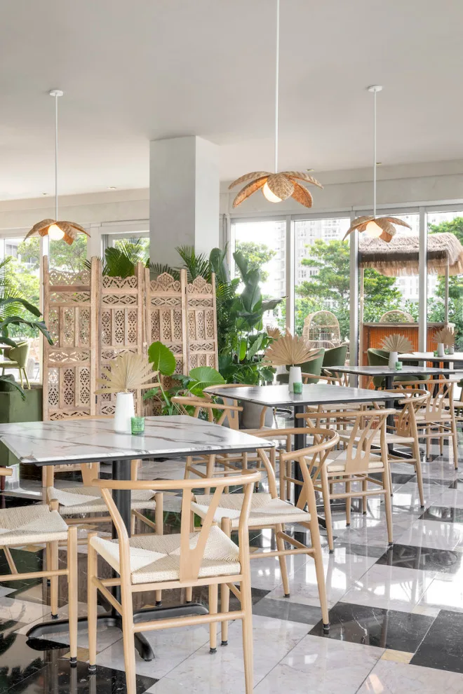 W Brickell Tulum Rooftop Lounge and Dining by Studio 790 Interior Design By Ann Lopez - Photo 6