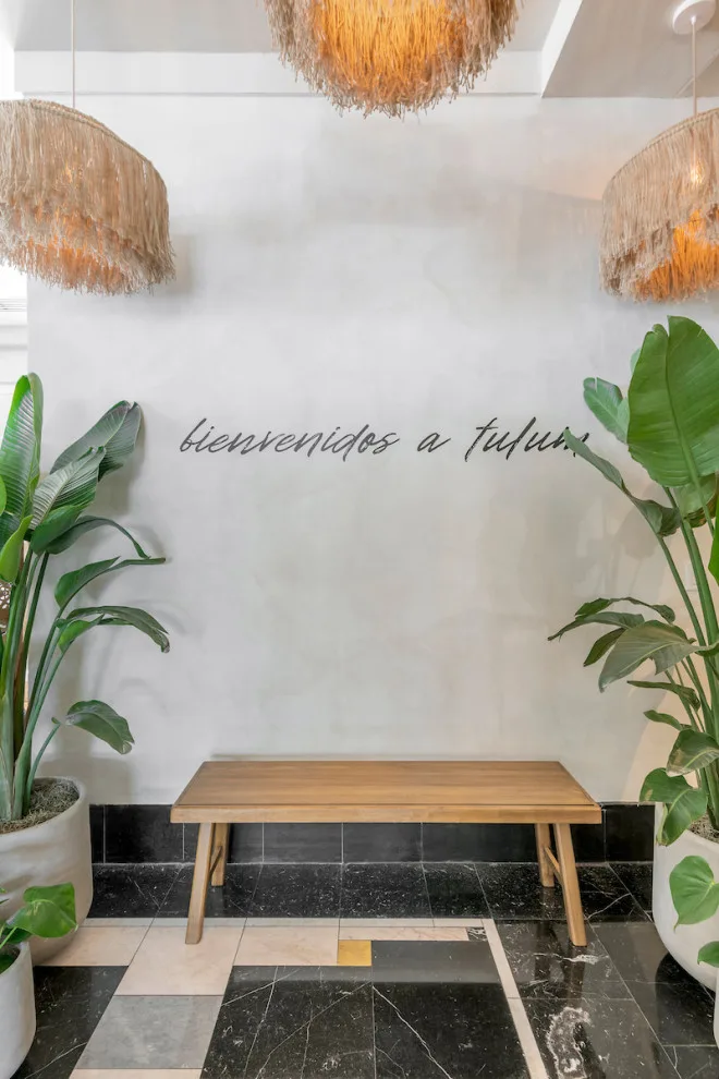 W Brickell Tulum Rooftop Lounge and Dining by Studio 790 Interior Design By Ann Lopez - Photo 9