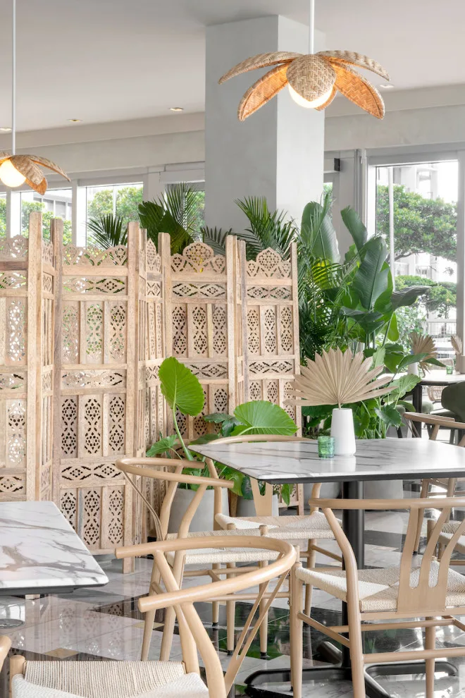 W Brickell Tulum Rooftop Lounge and Dining by Studio 790 Interior Design By Ann Lopez - Photo 5