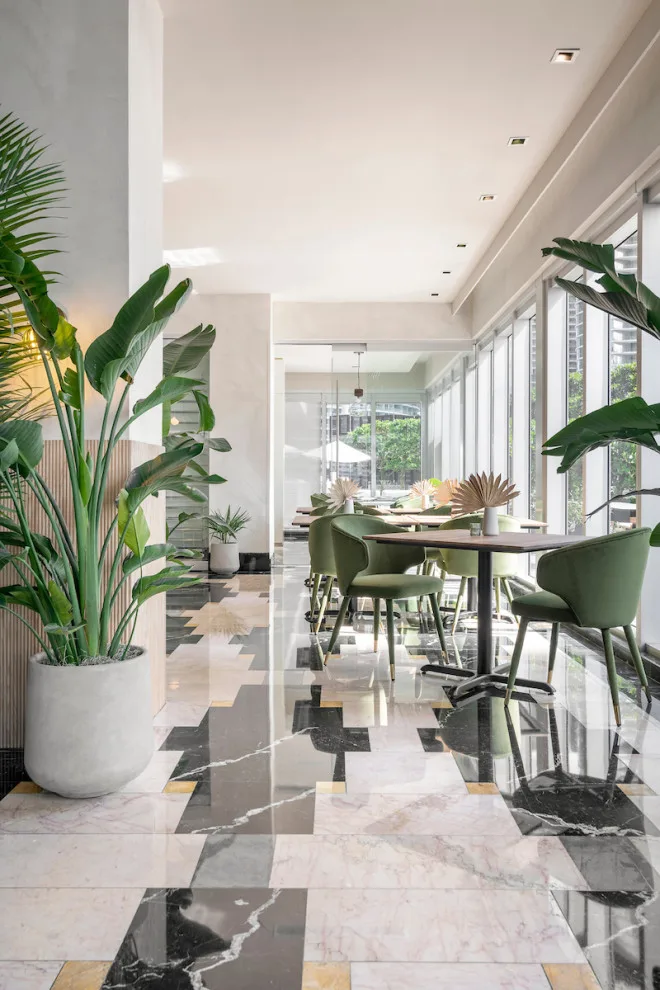 W Brickell Tulum Rooftop Lounge and Dining by Studio 790 Interior Design By Ann Lopez - Photo 11