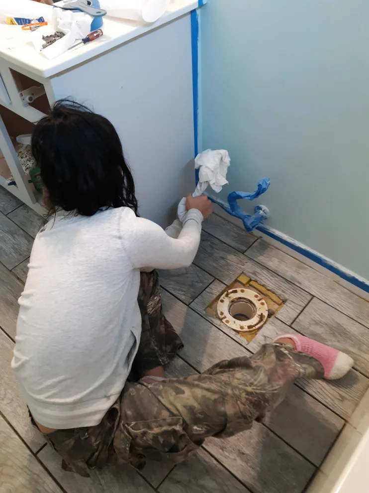 Restroom Renovation by Down-home Family Construction LLC - Photo 2