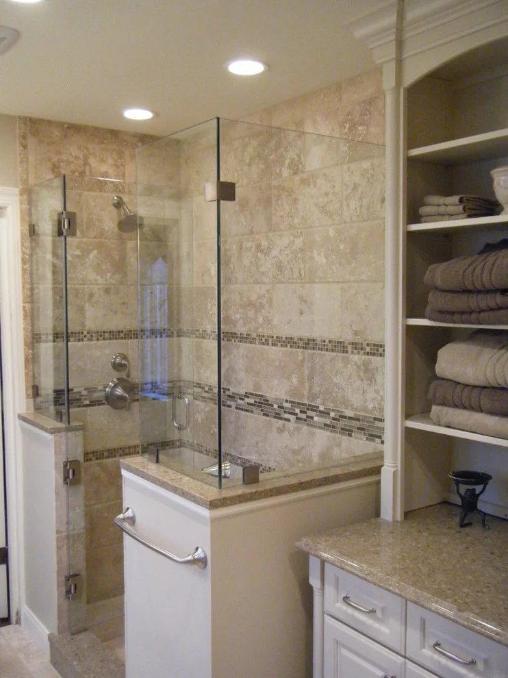 Masterbath in Travertine by Home Maintenance Solution, Inc. - Photo 11