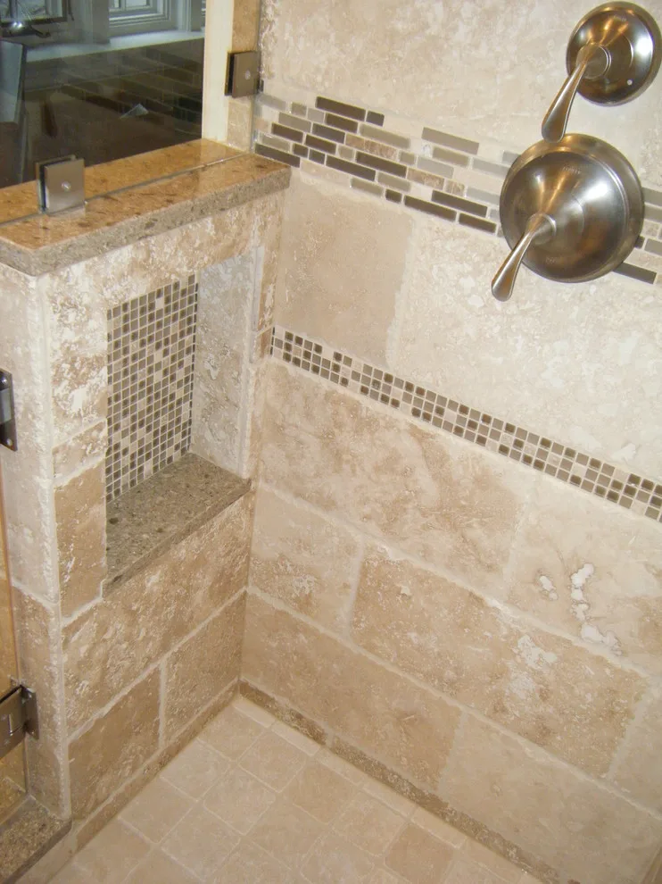 Masterbath in Travertine by Home Maintenance Solution, Inc. - Photo 9