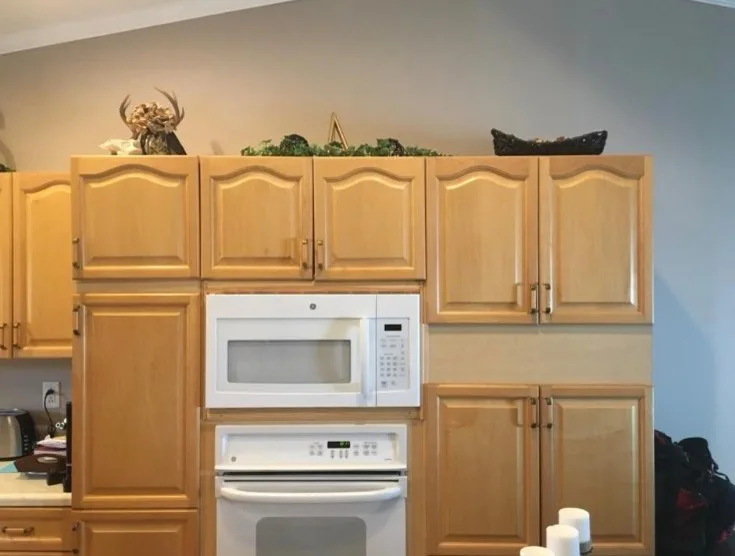 Crown Molding Installation and Kitchen Cabinet Distressing by Kiger Custom Creations - Photo 8