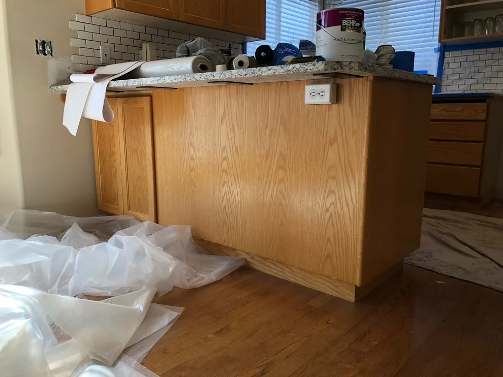 Trim work, shiplap installation, and painting by Handyman Hero - Photo 11