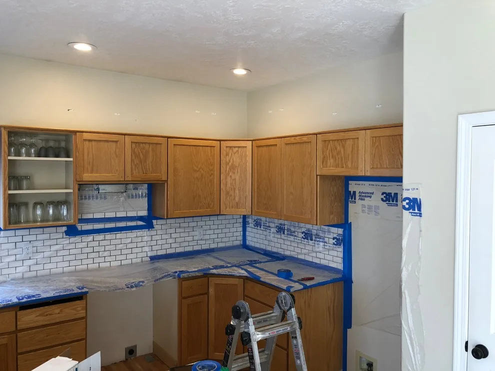 Trim work, shiplap installation, and painting by Handyman Hero - Photo 7