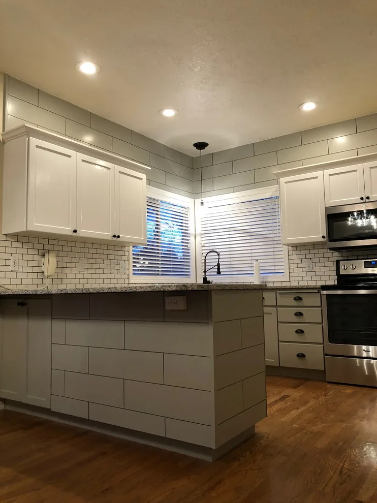 Trim work, shiplap installation, and painting by Handyman Hero - Photo 3