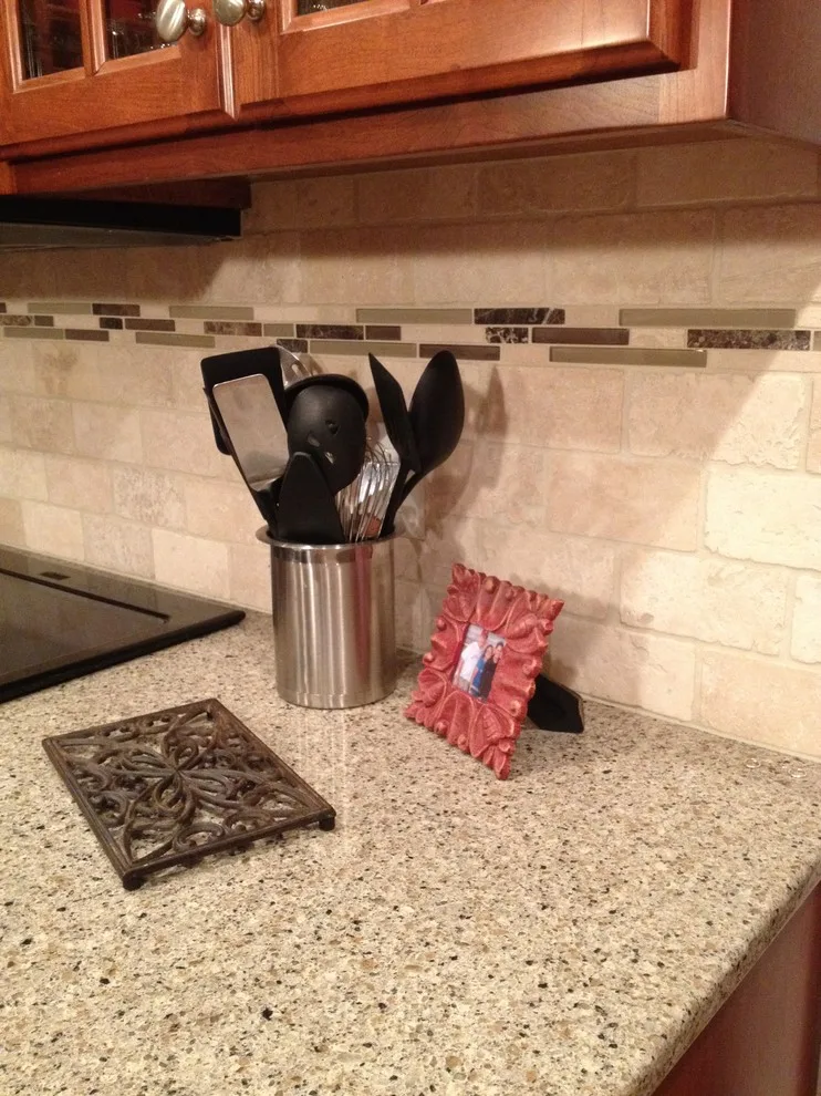 Bloomington Flooring and Backsplash Upgrade by Harris Services - Photo 3