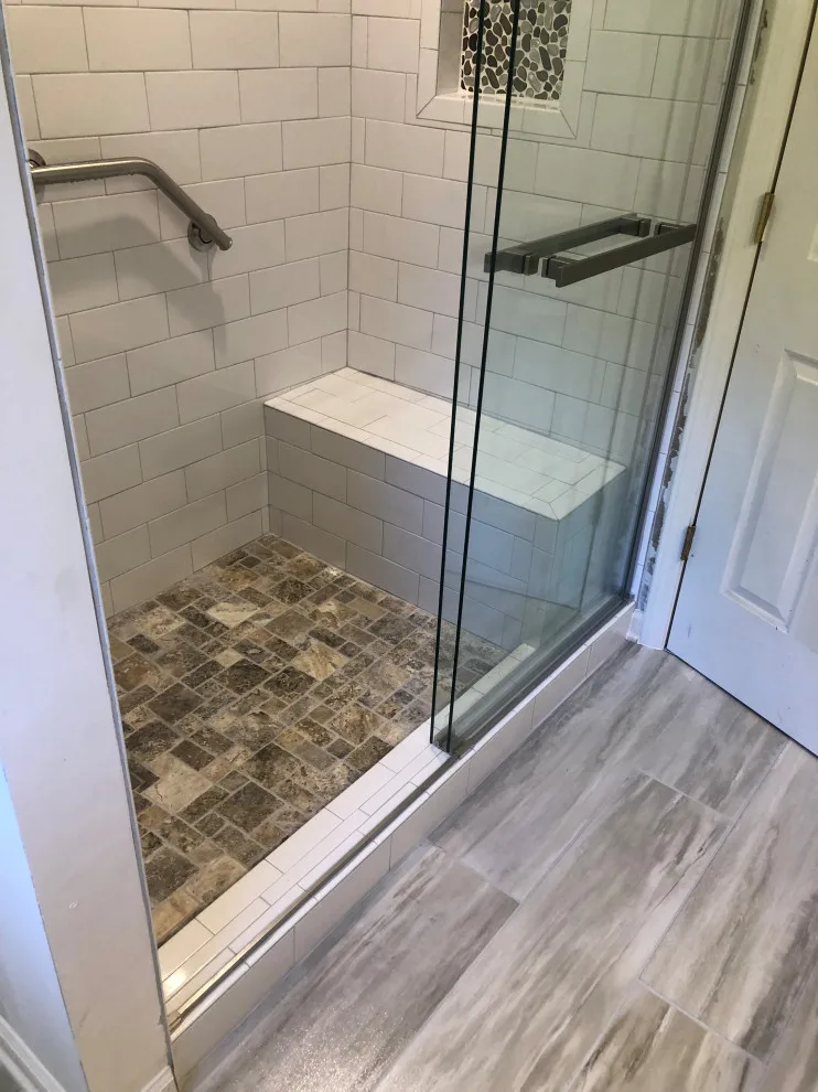 Tailored Tile Shower and Flooring by Kiger Custom Creations - Photo 4
