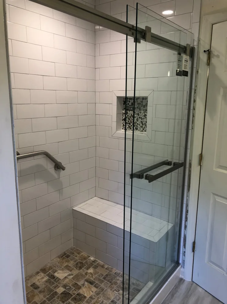 Tailored Tile Shower and Flooring by Kiger Custom Creations - Photo 5
