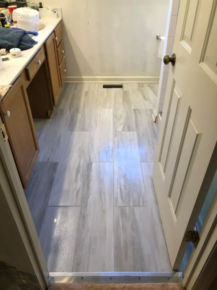 Tailored Tile Shower and Flooring by Kiger Custom Creations - Photo 2